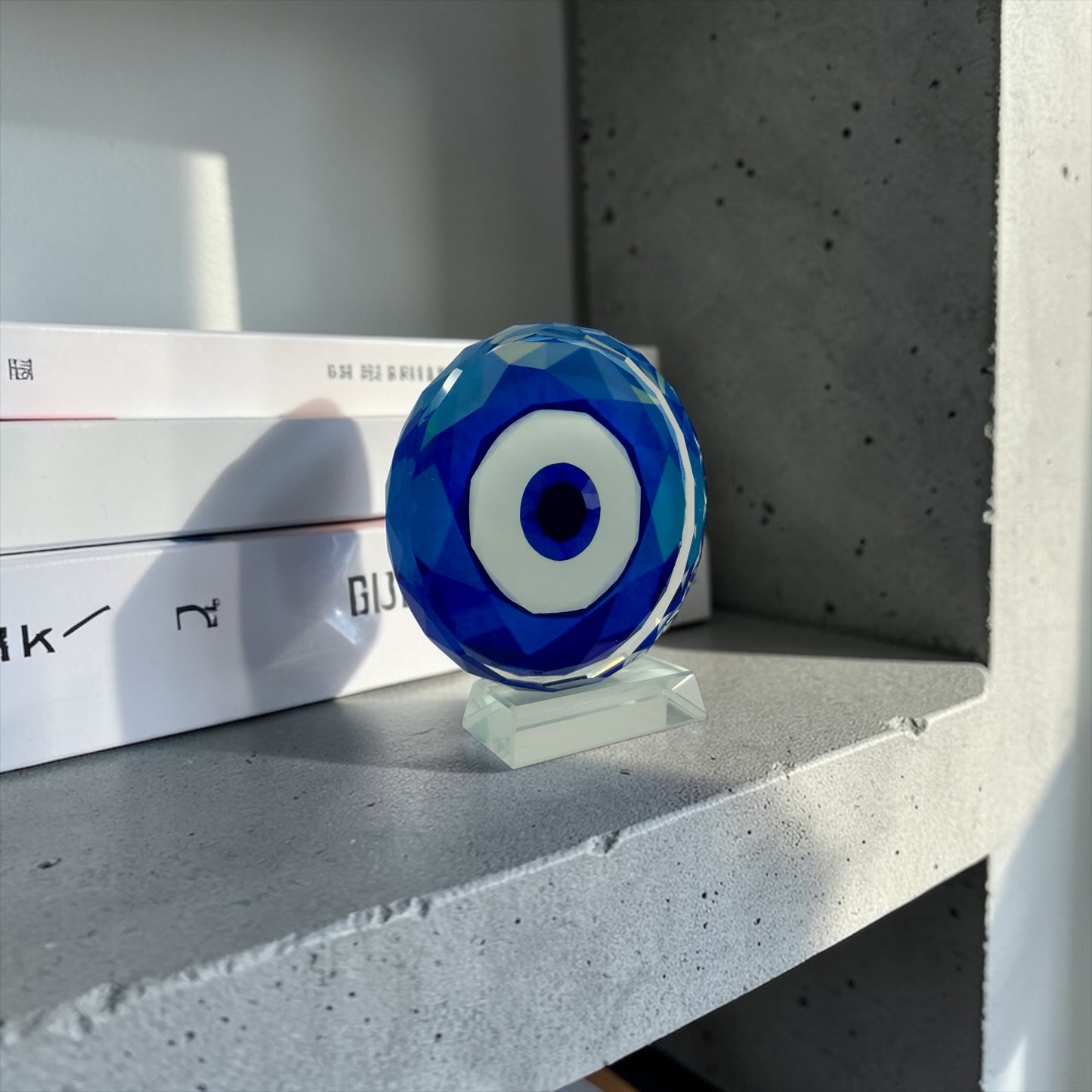 Evil Eye Crystal Table Decor Paperweight Napkin Weight