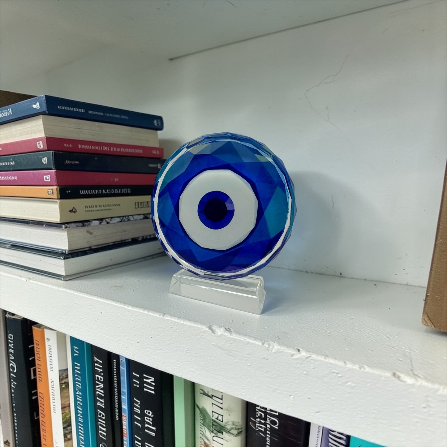 Evil Eye Crystal Table Decor Paperweight Napkin Weight