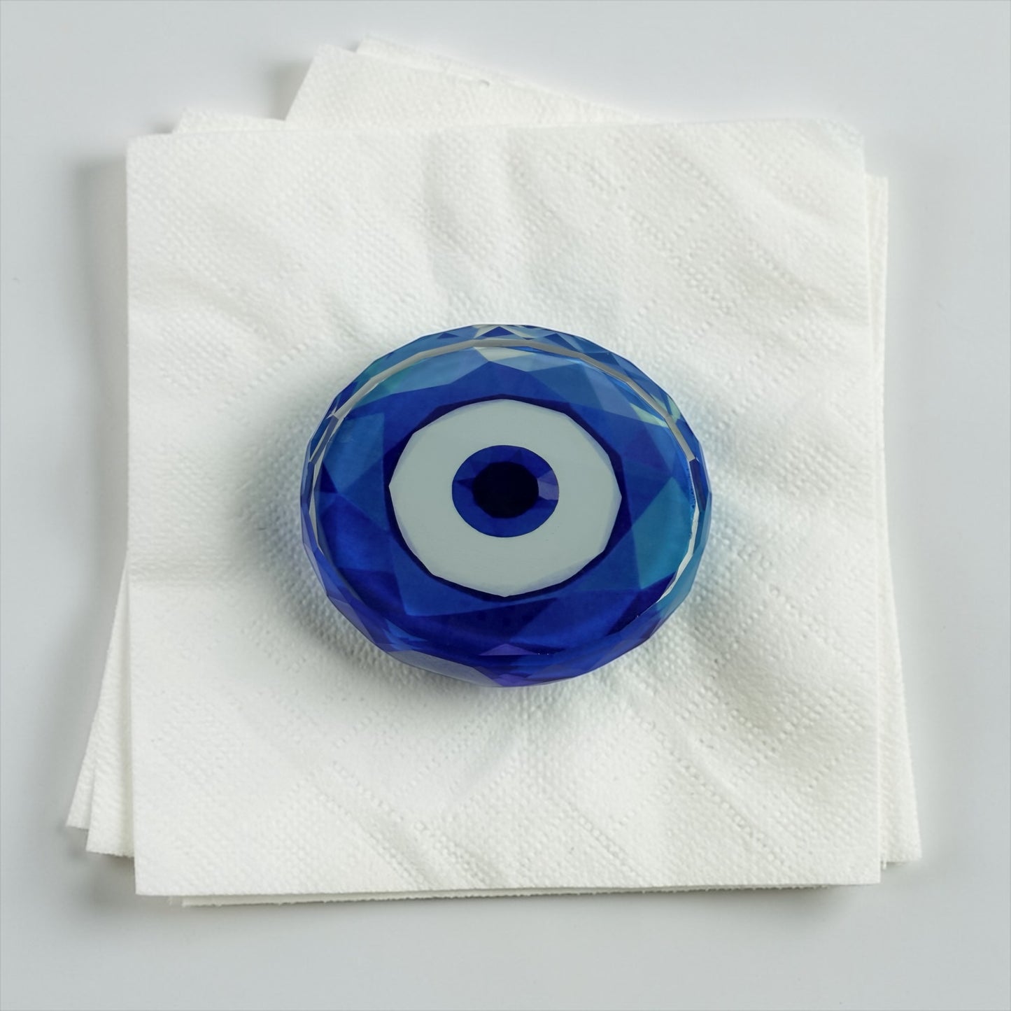 Evil Eye Crystal Table Decor Paperweight Napkin Weight