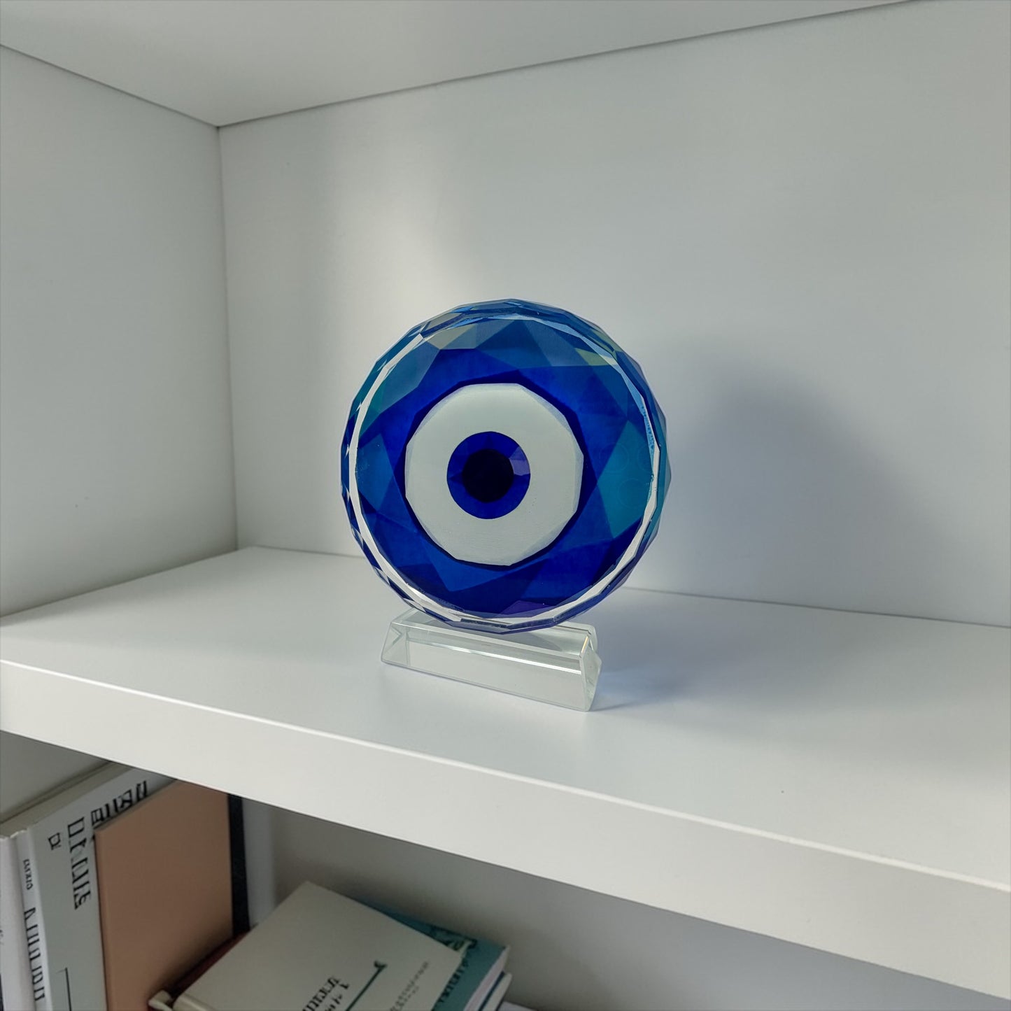 Evil Eye Crystal Table Decor Paperweight Napkin Weight