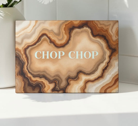 Chop Chop Agate Cutting Board