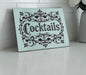 Cocktails Bar Decor Cutting Board