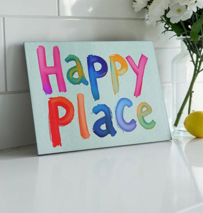 Happy Place Cutting Board Serving Platter