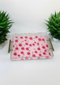 Pop Art Cherries Acrylic Tray