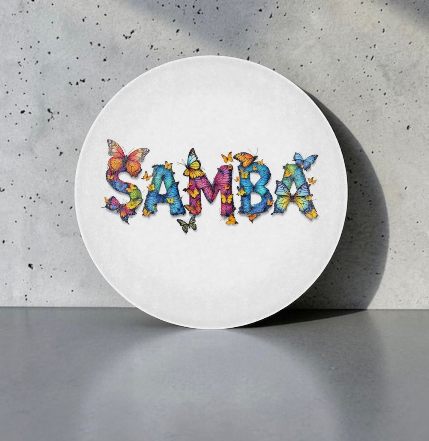 Samba Butterfly Cutting Board Serving Platter