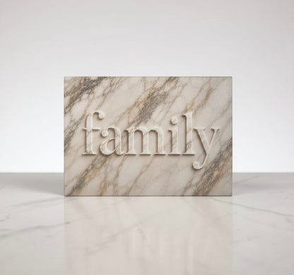 Family Agate Cutting Board