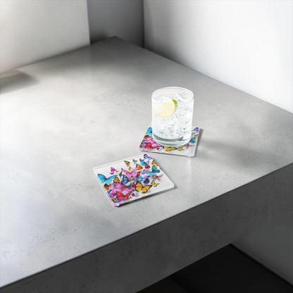 Floating Butterflies Coaster Set