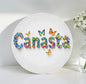 Butterfly Canasta Cutting Board Serving Platter
