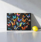 Just So Pretty Butterfly Cutting Board Serving Platter