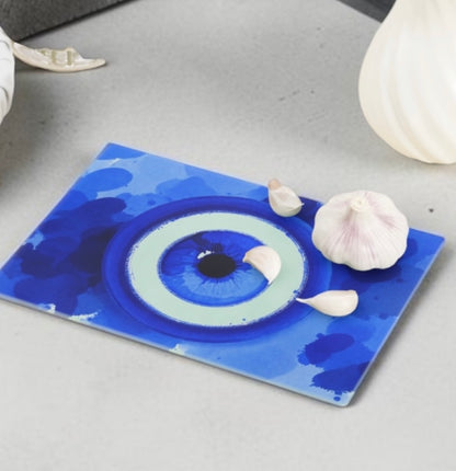 Evil Eye Cutting Board Serving Platter