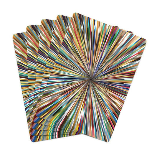 Gorgeous Abstract Canasta Game Player Cards