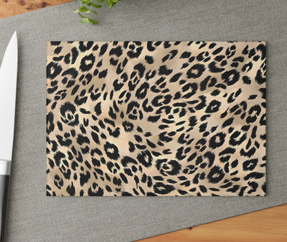 Animal Print Cutting Board Serving Platter