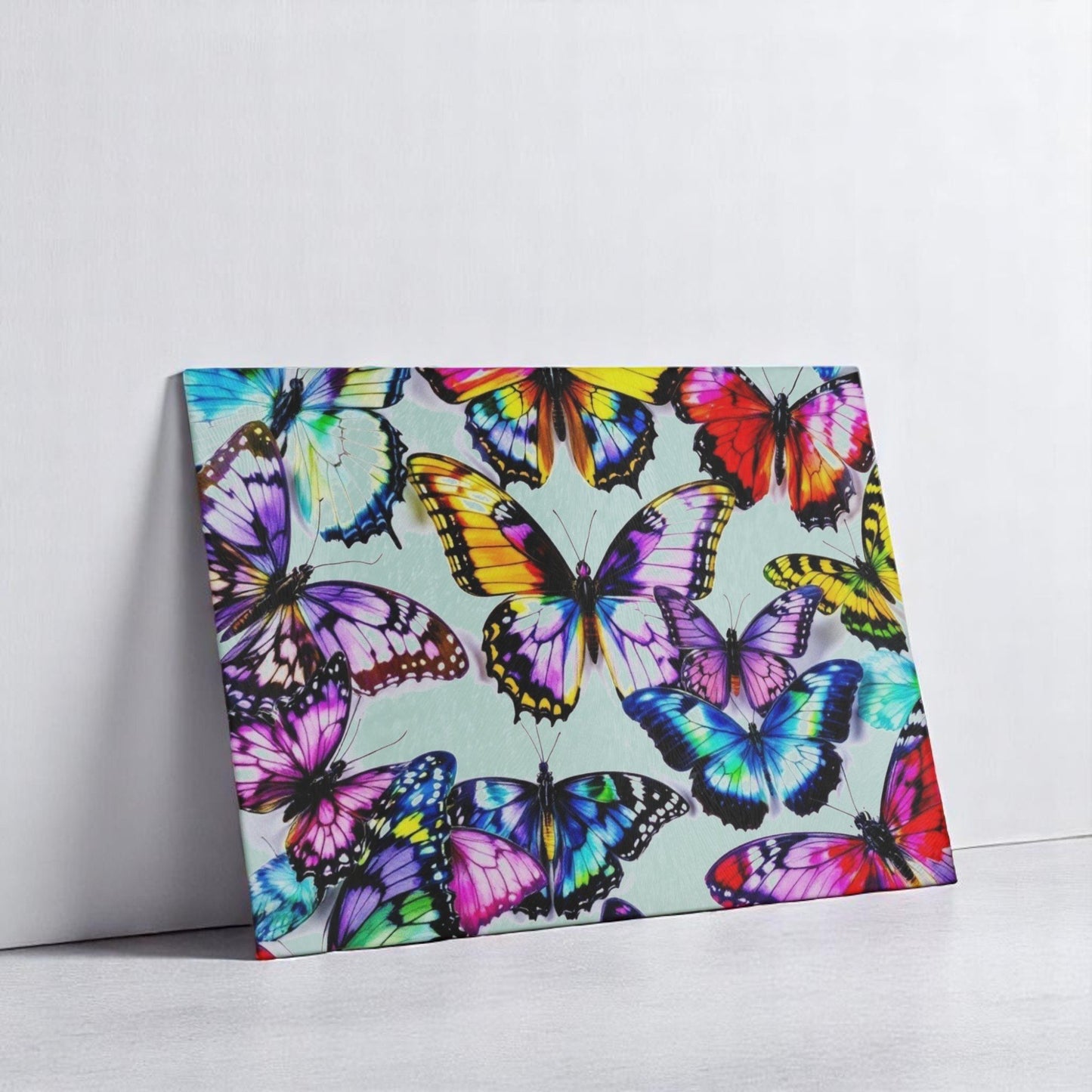 Bright Butterfly  Art Cutting Board Charcuteris Board