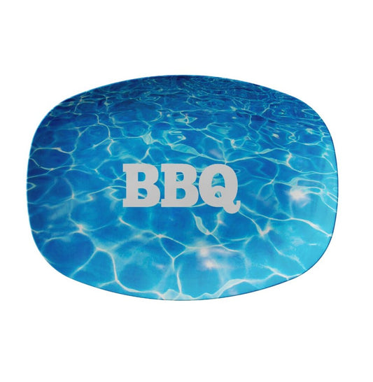 BBQ Pool Serving Platter Dessert Platter