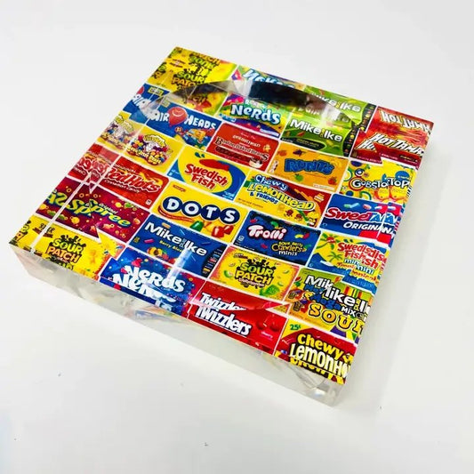 Theatre Candy Acrylic Candy Dish Catchall Tray