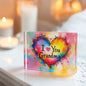 I Love You Grandma Mother’s Day Bday Crystal Block