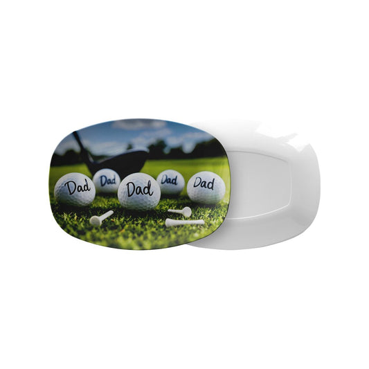 Dad Golf Father's Day BBQ Birthday Serving Platter