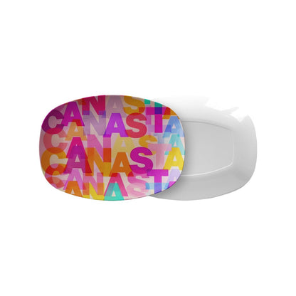 Canasta Lover Serving Platter