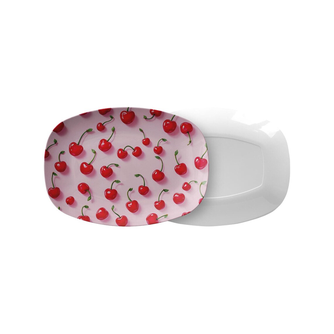 Oh So Cherry Cherries Serving Platter