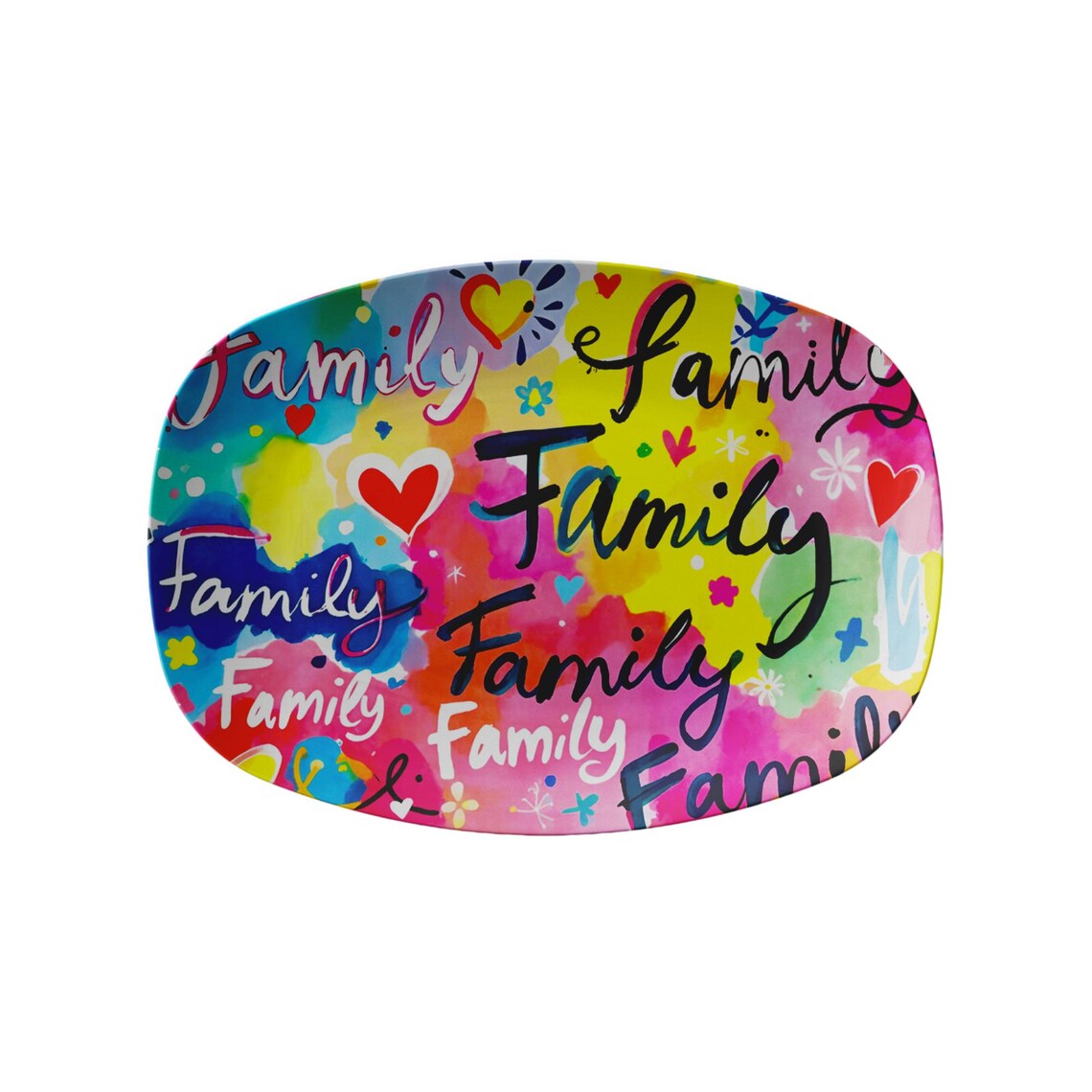 Family Is Everything Art Serving Platter