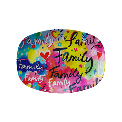 Family Is Everything Art Serving Platter