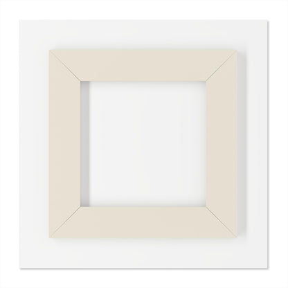 Mirror Glass Chards Ahava Gold Judaica Art Symbol Acrylic Wall Art Prints (French Cleat Hanging)