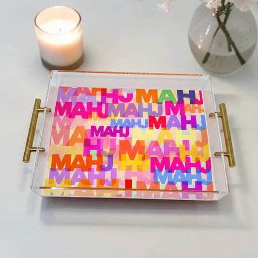 Mahjong Lover Acrylic Tray