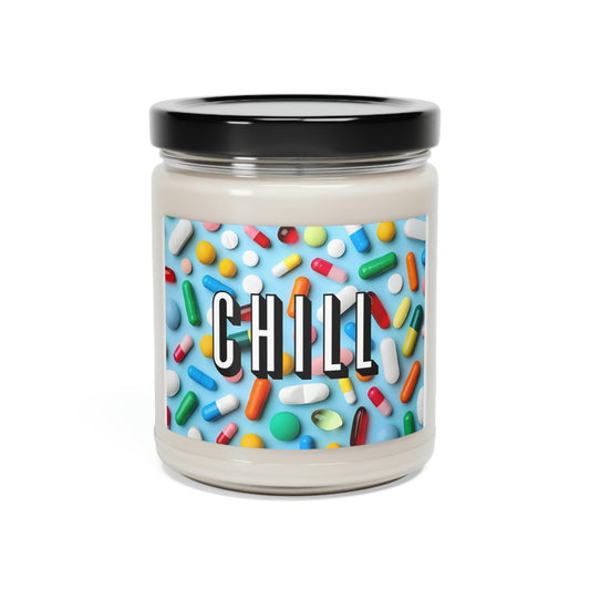 Chill Pill Pills  Scented Soy Candle, 9oz