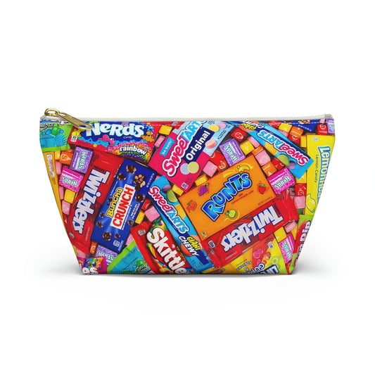 Candy Collage Makeup Bag Accessory Pouch