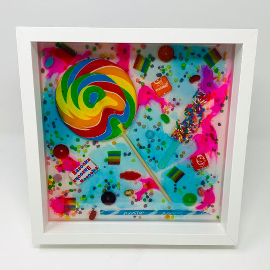 Candy Resinated Wall Art