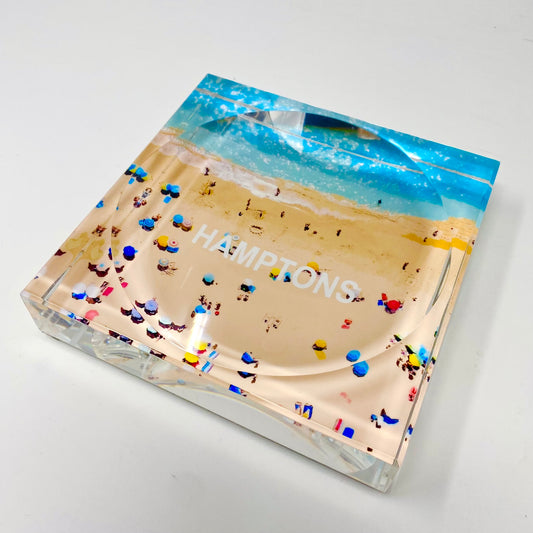 Acrylic Block Beach  Candy Dish
