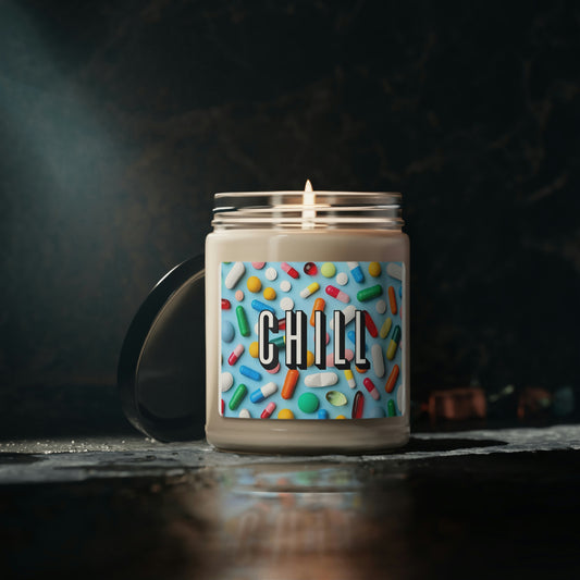 Chill Pill Pills  Scented Soy Candle, 9oz