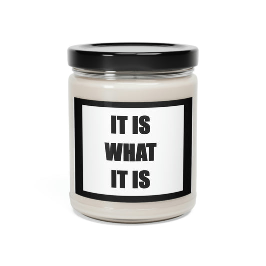 It Is What It Is Scented Soy Candle, 9oz