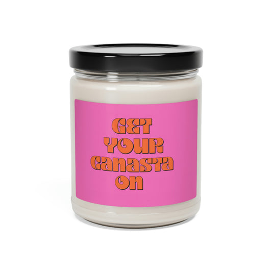 Get Your Canasta On Collage Scented Soy Candle, 9oz